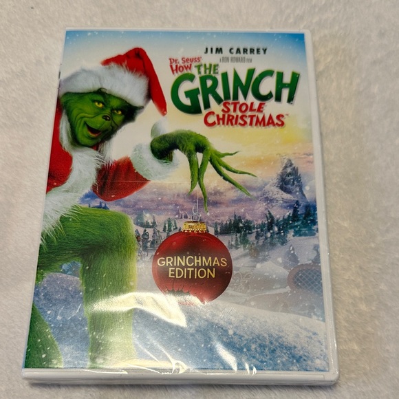 Dr.Suess The Grinch Other - How The Grinch Stole Christmas (Grinchmas Edition) DVD - Green & Red